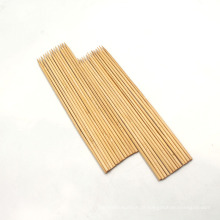 Espeto de espeto de bambu para churrasco de primeira fábrica para uso em festas
